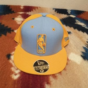 Vintage MPLS Lakers New Era Fitted Hat 7 3/8